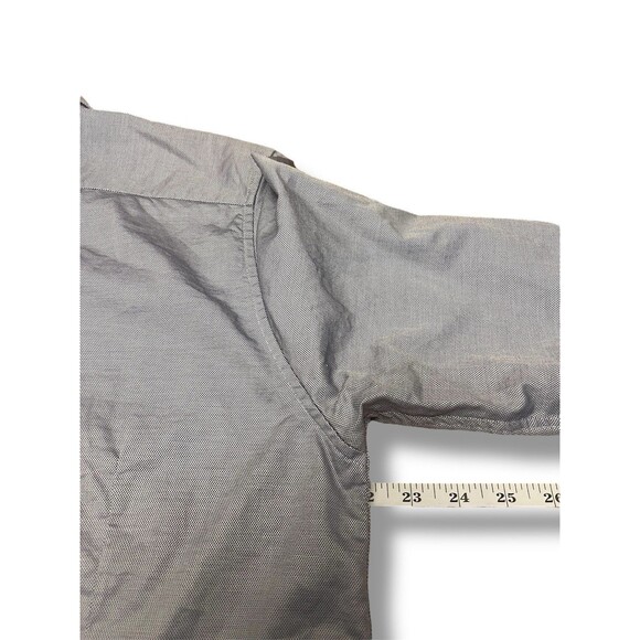 Ted Baker London Shirt 5 Plaid Flip Cuff Button Up Long Sleeve Mens - Picture 9 of 10